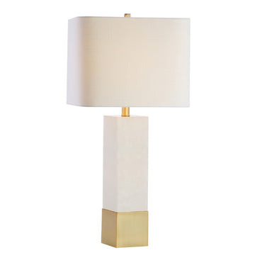 Jeffrey 29" Metal/Marble LED Table Lamp - JONATHAN Y